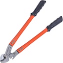 18 Inch Heavy Duty Cable Cutter with Ergonomic handle, Industrial Strength Cutter for Copper and Aluminium Cables and Ropes