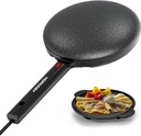 Electric Crepe Maker Machine, Automatic Temperature Control, Nonstick Coating