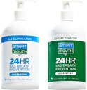 SmartMouth Original 2-Bottle Activated Mouthwash with Pumps, Bad Breath Support, 32 fl oz