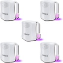 LAVAED Motion Sensor Toilet Night Light Home Toilet Light Bathroom Body Motion Sensor Toilet Bowl Seat Light Lamp 8-Color Changes (5 Pack)