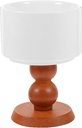 1pc Ceramic Goblet Dessert Cups Lids Versatile Serving Cup for Ice Cream Yogurt Pudding