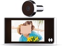 Video Doorbell, 3.5 Inch Peephole Video Doorbell Camera 120 Degree Angle Peephole Viewer Smart Home Outdoor Cat Eye Visual Doorbell