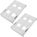 DOITOOL 2pcs Hanging Can Storage Rack Organizer for Diameter Beverage Cans Efficient Fridge and Pantry Dual Row Design for Easy Access and Space-saving