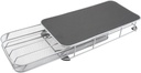 Cabilock Coffee Pod Storage Drawer Rack Space-saving Organizer for Home Office Coffee Stations Holds Capsules Easy Access Sleek Silver Design