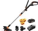 Worx GT Revolution 20V 12" String Trimmer Grass Trimmer/Edger/Mini-Mower, WG170.2