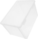 Food-grade Plastic Bread Storage Box with Lid Transparent Refrigerator Organizer for Fresh Keeping for Home and Bakery Use