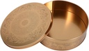 Empty Metal Case Tinplate Container Organizer Small Cookie Boxes Metal Can Lid Holiday Present for