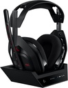 Logitech G Astro A50 Multi-Platform Wireless Gaming Headset + Base Station for PS5/Xbox/PC: PLAYSYNC Audio Switcher, <16bit/48kHz (Console), <24bit/48kHz (PC), 24hr Battery, 2.4GHz & BT - Black