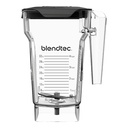 Bendtec 75oz FourSide Jar, 32oz Capacité de mélange, clair