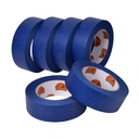 TAPEBEAR 6Rolls Blue Painters Tape Multi-Surface Masking Tape 1.41" x60Yard
