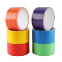 Lichamp Rainbow Colored Duct Tape, 6 Pack 2 inches x 10 Yards