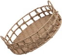 Woven Paper Rope Storage Basket Hanging Fruit Basket for Kitchen for Organizing