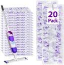 20 Count ‌Disposable Heavy-Duty Power Mop Pads Refills for Swiffer Power Mop ,Replacement Floor Cleaning Refills, Non-Washable & Unscented, Compatible with Swiffer PowerMop (Quick-Absorb, No Residue)