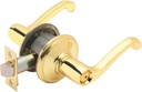 SCHLAGE F40FLA605 Flair Privacy Lever, Bright Brass