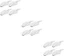 12pcs Multi-functional Ice Scoops Versatile Shovel for Baking Flour and Popcorn Smooth Design Comfortable Grip for Home and Kitchen Use