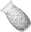 1pc Pineapple Shape Drinking Cup Creative Relief Pattern Transparent Glass for Water Juice Wine and Mixed Drinks Capacity for Home Bars Parties and