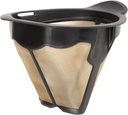 Reusable Coffee Permanent Filters Cone Replacement Coffee Filter Compatible with Ninja Coffee Maker and Brewer CM300, CM305, CM360, CM371, CM400 (1 Pack)