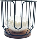 Practical Coffee Storage Basket Large Capacity Coffee Pods Organizer Espressos Pods Dispense for Kitchen Countertop