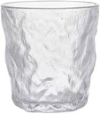 Water Cup Glass style summer personality glacier pattern creative water cup hammer pattern cup (Color : 350ML)