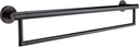 Delta Contemporary (1-Pack) 24" Towel Rack w/ Assist Bar ADA Compliant Venetian Bronze 300 lb Capacity Grab Bar for Seniors Bathroom Safety Handle for Balance Assist, Grip Bar 41519-RB