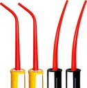 4 PACK Extra Long Caulking Gun Extension,Caulking Tube Extension,Caulk Tube Extension Tip,Caulk gun Extension Nozzle