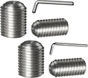 Upgrade W11366418 Refrigerator Freezer Door Handle Mounting Set Screw - AM 1-5-1 - EA221008/EA230910.(2 Pack,complimentary Installation Tool)