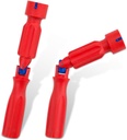 2Pcs Universal Toilet Seat Fitting Tool Slip-Resistant Toilet Seat Installation Removal Wrench for Easy Toilet Seat Repairs for Bathroom Kitchen Plumbing