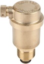DN15 Automatic Air Vent Valve, Brass DN15 Automatic Vent Valve Air Release Valve Solar Water Heater Pressure Relief Valve Exhaust Systems