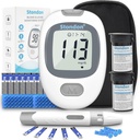 G430 Blood Glucose Monitor Kit,Blood Sugar Testing kit,Diabetes Testing Kit, Blood Glucose Meter, 100 Glucometer Strips, 100 Lancets, Test Strips Blood Sugar Meter Glucometer,HCT for Home Use