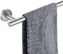 JQK Bath Towel Bar, 20.5 Inch 304 Stainless Steel Thicken 0.8mm Towel Rack Bathroom, Towel Holder Brushed Finished Wall Mount, Useable Length 18 Inch TB110L18-BN
