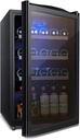 30 Bottle Compressor Wine Cooler Refrigerator w/Lock | Large Wine Cellar for Red, White, Champagne or g Wine | 41f-64f Digital Temperature Control Fridg