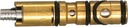 Moen Brass Single-Handle Kitchen and Bathroom Sink Faucet Cartridge Replacement, 1200