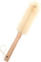 12 inch Bottle Brush, Nylon Brush with Beech Wood Handle, with Wooden Handle, Kitchen Cleaning Washing Tool, for Dish, Tumbler, Teapot, Cup, Pan, Long Narrow Neck Bottles