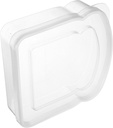 Luxshiny Leakproof Portable Sandwich Sealing Case Small Clear Bread Container for Toast Slices Reusable Transparent Box for Outdoor Lunch Picnic Office and Home Storage