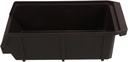 Coffee Station Organizer Multi-use Plastic Storage Box for Straws Sugar and Condiments Stylish Countertop Holder for Coffee Shop and Home Decor Lightweight Minimalist Design