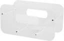 Versatile Acrylic Plate Dispenser Dishes Stand For Various Plate Sizes Enhancing Kitchen Or Dining Room Aesthetic