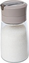 Sugar Dispenser with Pour Spout Weighted Pourer Clear 9oz Sugar Shaker Dispenser Sugar Container Glass Jar Coffee Bar Accessories and Organizer Accessories For Creamer, Tea and Baking