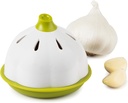 Joie Garlic Keeper, Vented Pod Saver for Firm, Fresh and Odorless Storage, Holds Full Head or Leftover Cloves, Twist to Lock Container, Compact Design for Counter, BPA-Free