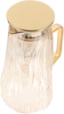 Cabilock Infuser Pitcher Water Pitcher Lid Made of Glass Heat and Cold Resistant Multi-functional for Iced Tea Fruit Juice Tea Decor