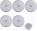 6 Pcs Stainless Steel French Press Replacement Filters 4 Inch Mesh Screen for 8 Cup French Press Coffee Makers and Tea Machines, Fits Most 1000ml/34oz Presses