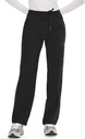 COZYFIT Straight Leg Scrub Pants for Women, Drawstring Soft Stretch, Anti-Wrinkle Women's Scrub Pants with 6 Pockets