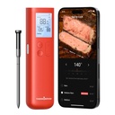 ThermoMaven Smart Bluetooth Wireless Meat Thermometer, 10X Enhanced Sub-1G Signal and Stability, Standalone Display Base, Certified Accuracy ±0.5°F, WiFi Unlimited Range for BBQ, Oven, Smoker, Grill