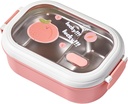TOPINCN Lunch Box Canteen Office Workers Separated Type Compartment Insulation Insulated Insulating with Lunch Boxed Lunch Boxes ()