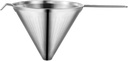 1pc Stainless Strainer Practical Tea Filter for Smooth Brewing for Camping Home Use Reusable Coffee Funnel Compact Design