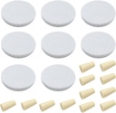 Reusable Cold Brew Coffee Filters and Stoppers Replacement Felt Filters Compatible with Toddy Cold Brew System Coffee Maker