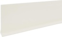 M-D Building Products 4-Inch x 4-Feet Dry Back Vinyl Wall Base, Flexible Dry Back Vinyl Trim with Toe - Easy Install Molding Trim for Floors and Baseboards, Almond (75275)