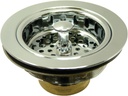 Kingston Brass KBS1001 Kitchen Sink Basket Strainer, Polished Chrome