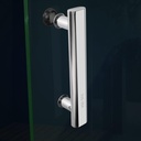 Shower Door Handle and Pull Handle Replacement Kit for Glass Door, Bathroom Door Handle, for Shower Screen Internal/External(Pitch-400mm)