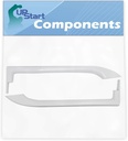5304486359 Refrigerator Door Handles Set Replacement for Frigidaire FFTR1814LWM Refrigerator - Compatible with 5304486359 White Door Handles - UpStart Components Brand