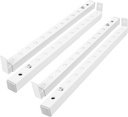 Adjustable Window Security Bars (Steel), Window Locks Bars Inside for Prevent Burglary, Window Stoppers for Vertical/Sliding Windows, Window Safety Bars Extends from 16.3-29.3 in(4 pcs)